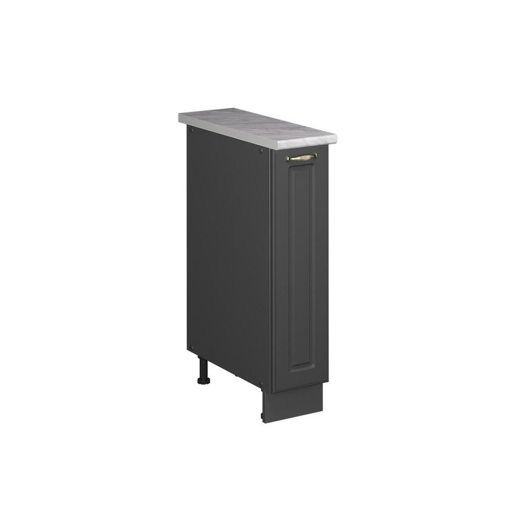 Vicco LÉKÁRNIČKOVÁ SKŘÍŇKA Fame-Line, Anthrazit-Gold Landhaus/Antracit, 20 cm, PD Mramor