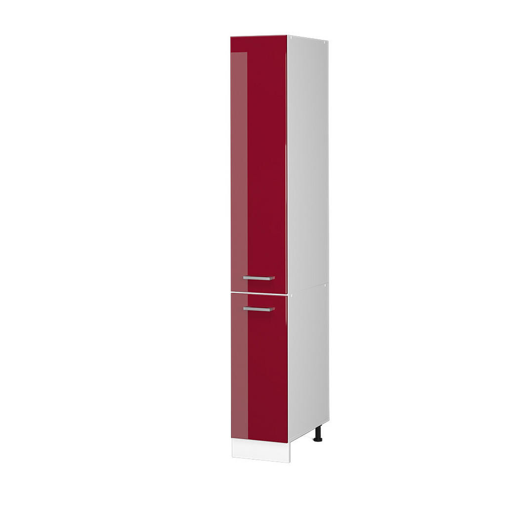 Vicco UNIVERZÁLNÍ SPÍŽNÍ SKŘÍŇKA R-Line Bordó červená vysoký lesk 30 cm s dvířky