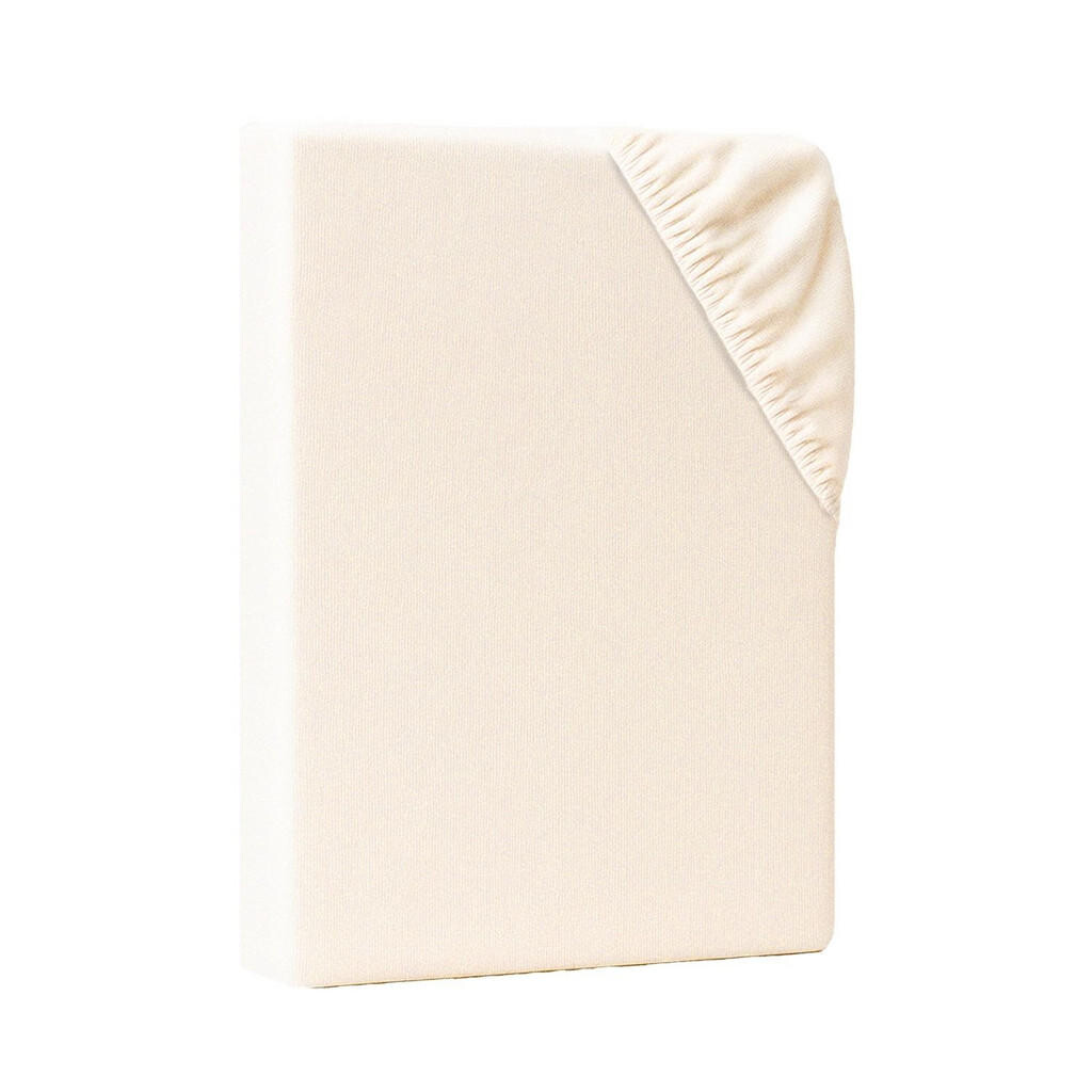 AM Qualitätsmatratzen NAPÍNACÍ prostěradlo 100/190/12 cm krémová