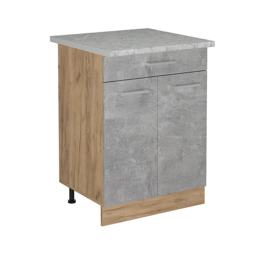 Vicco SPODNÍ SKŘÍŇKA KUCHYŇSKÉ LINKY R-Line Beton 60 cm PD Mramor