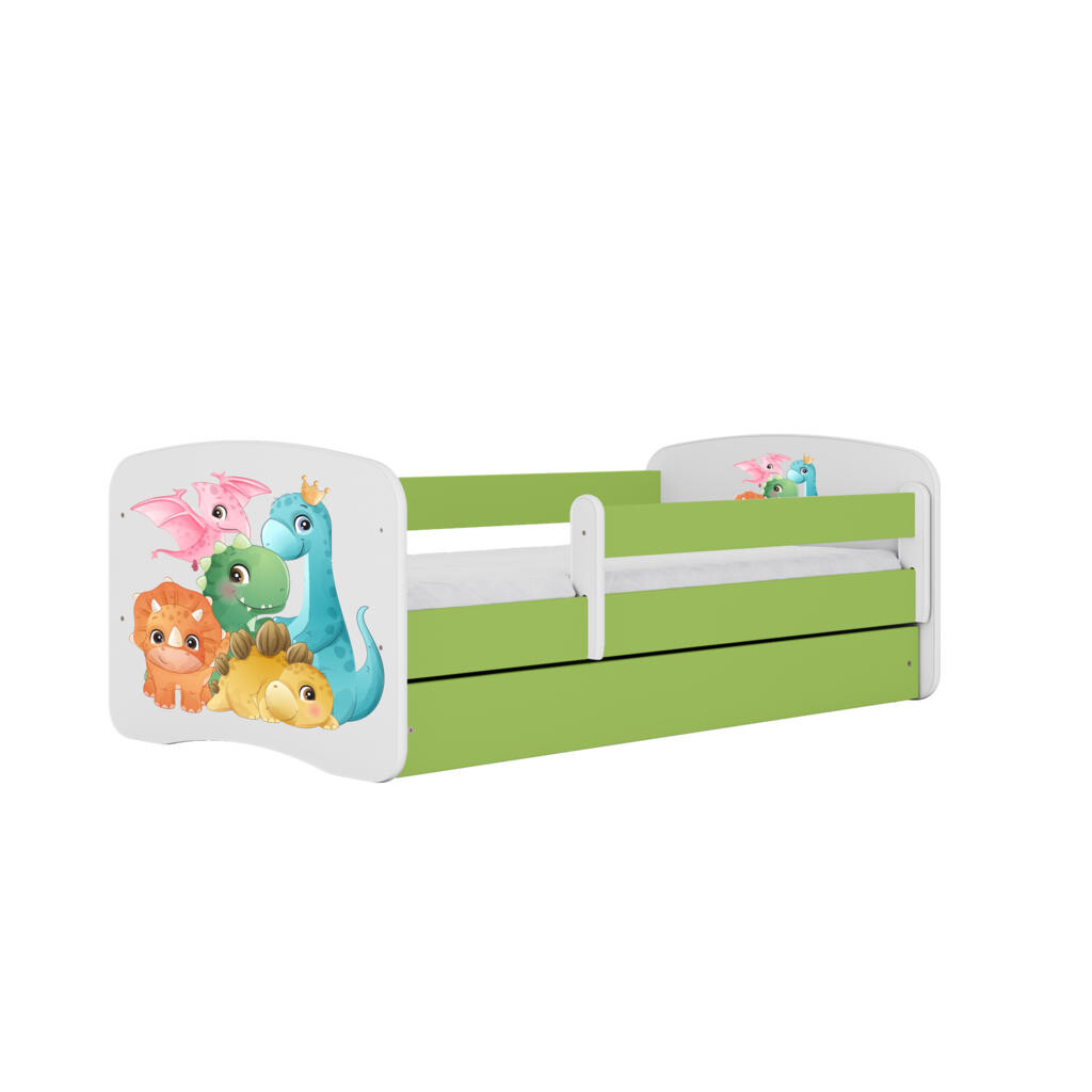 RAUMHIRSCH FURNITURE DĚTSKÁ POSTEL Dino se zásuvkou 140/70 80/61/144