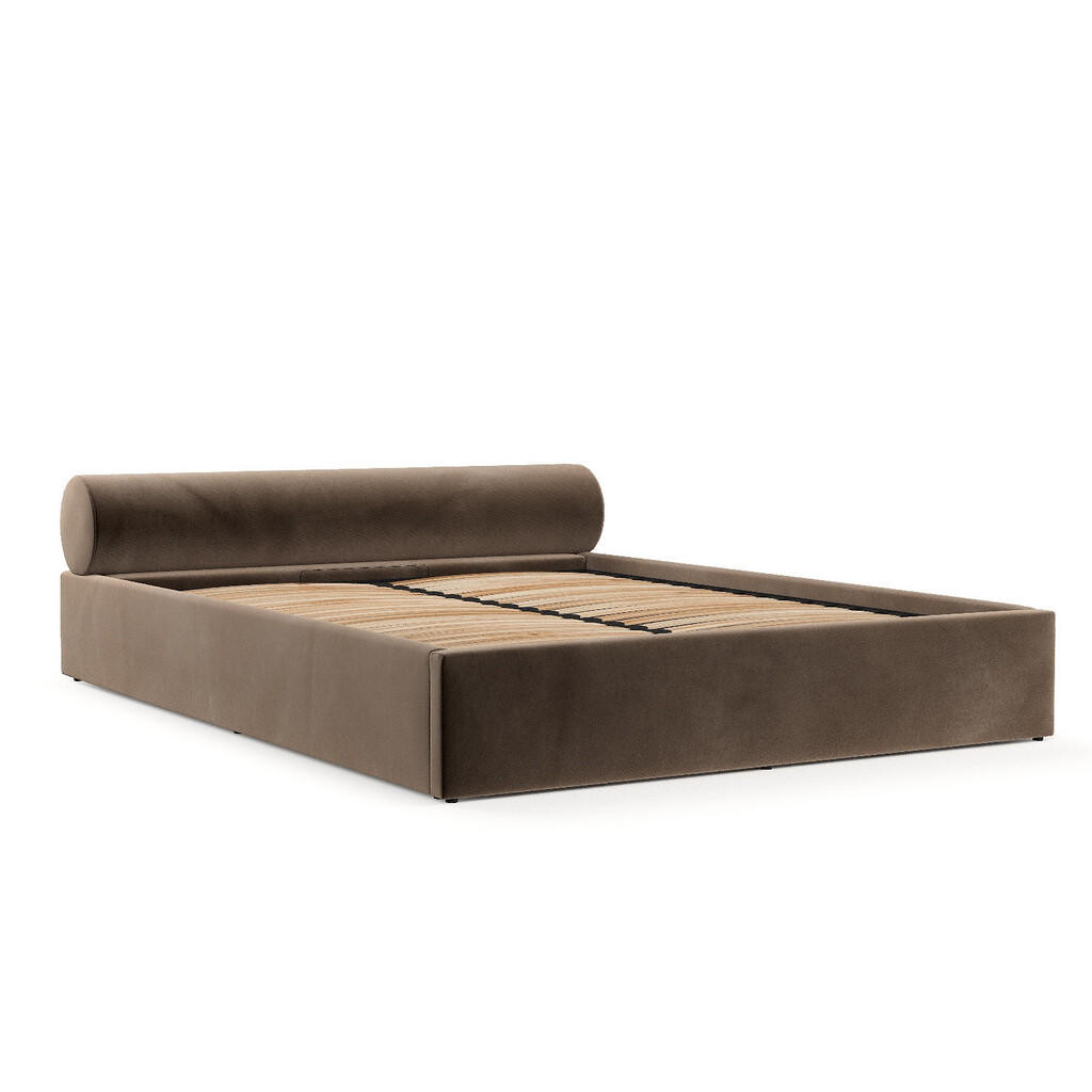 AltaBeds ČALOUNĚNÁ POSTEL SOLVO 160/200 cm Hnědá