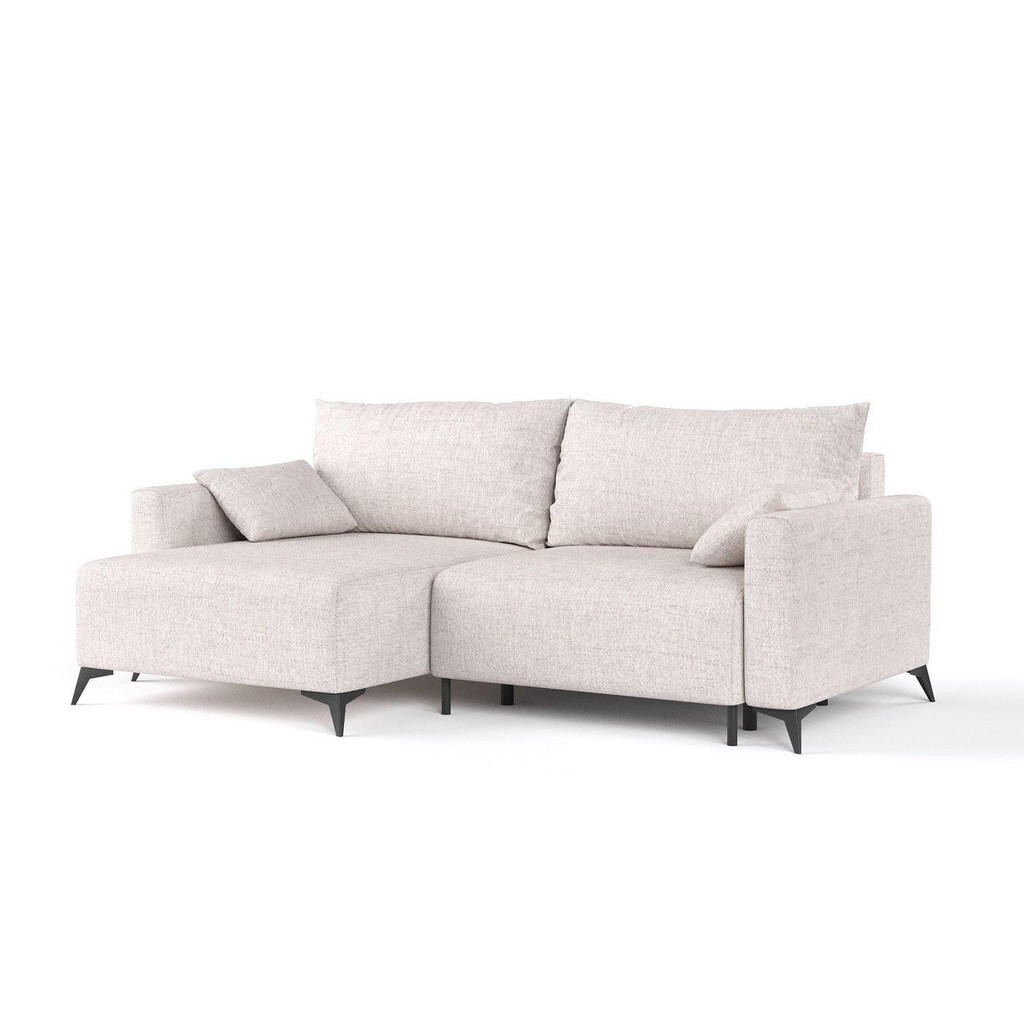 AltaBeds ROHOVÁ SEDAČKA NUVIO, textil, Písková