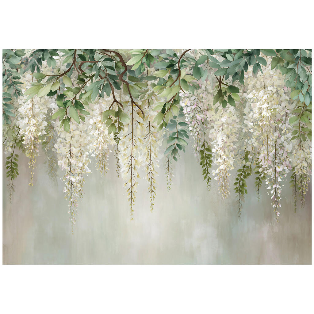 Wallarena FOTOTAPETA s listy visící zelené 150x105 cm