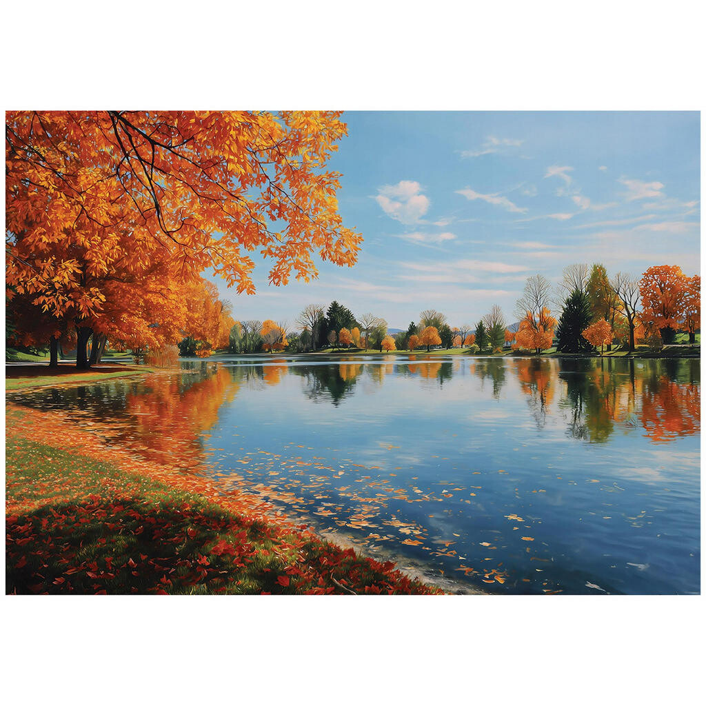 Wallarena FOTOTAPETA krajina jezero modrá 350x250 cm
