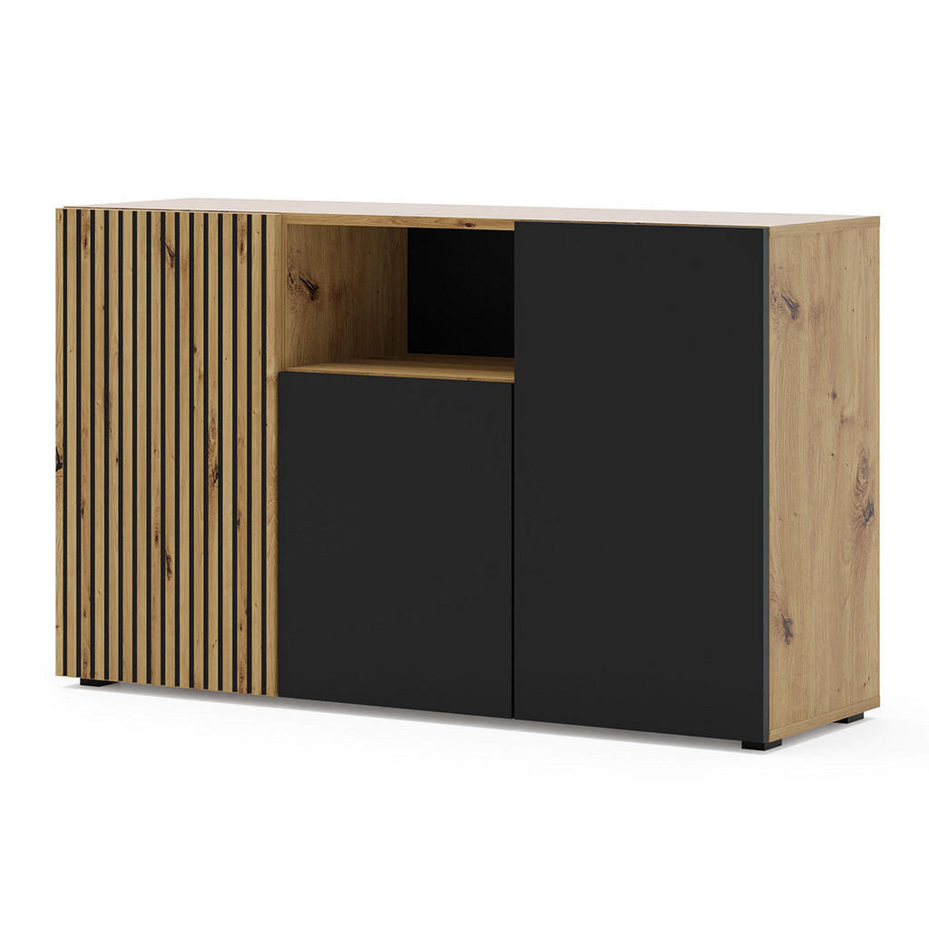 Petits-meubles SIDEBOARD Nera Dřevo a černá