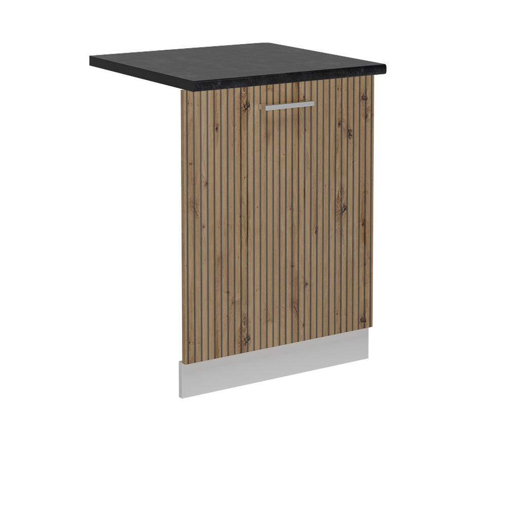 Vicco ČELNÍ PANEL MYČKY R-Line Řemeslný dub 60 cm , PD Antracit