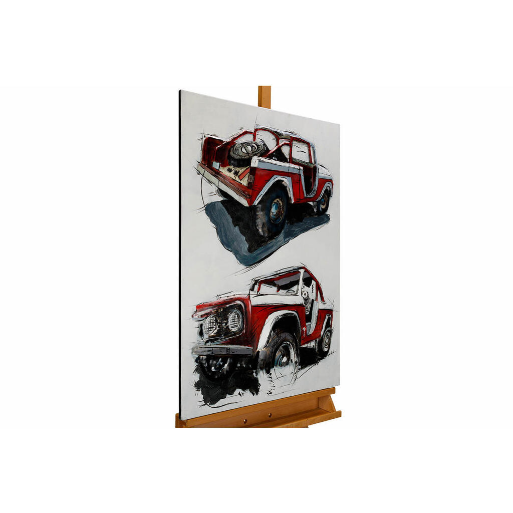 KUNSTLOFT KOVOVÝ OBRAZ AMERICKÝ SEN, 60/90 CM