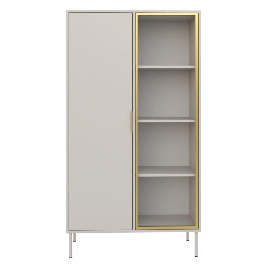 Selsey VITRÍNA Vena kašmír 90 cm
