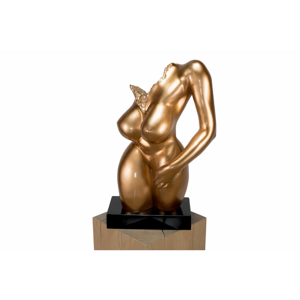 KUNSTLOFT DEKORATIVNÍ SOCHA ZLATÁ, 34/60 CM