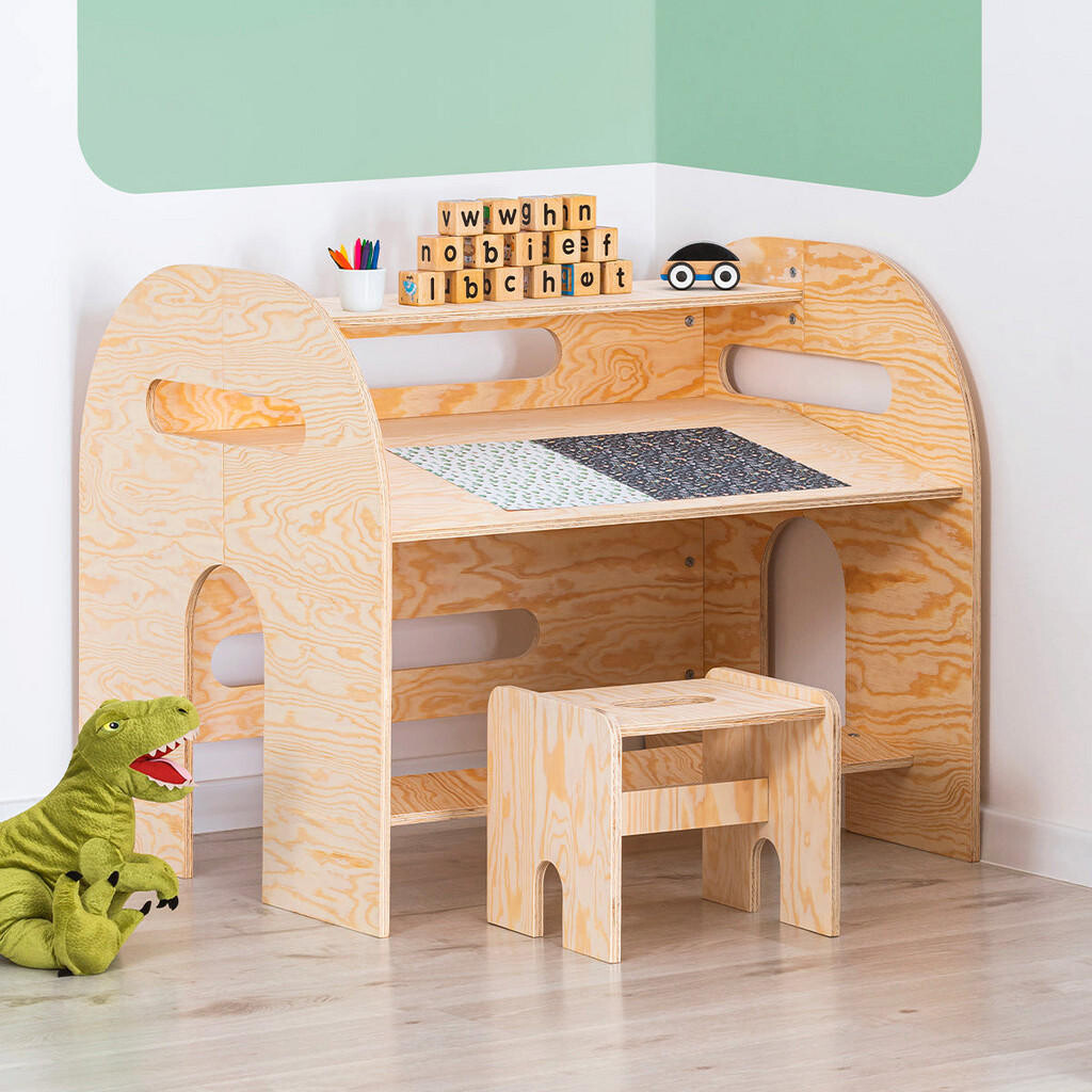 Petits-meubles PSACÍ STŮL Tanya Přírodní dřevo