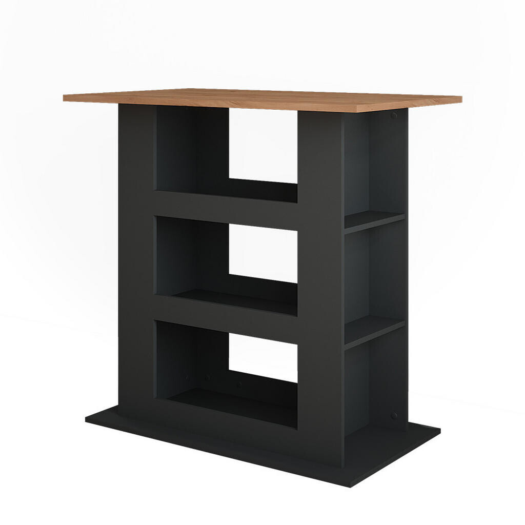 Vicco BAROVÝ STŮL Repose Zlatý dub power/antracit 110 x 65 cm