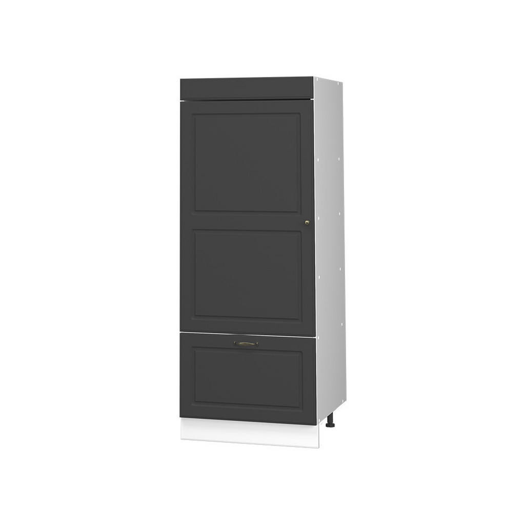 Vicco KUCHYŇSKÁ SPÍŽNÍ SKŘÍŇ Fame-Line, Anthrazit-Gold Landhaus/Bílá, 60 cm