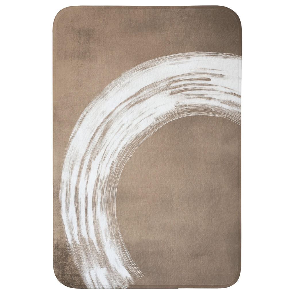 OnlyWow WC PŘEDLOŽKA Barva - hnědá - Japandi 60x90 cm
