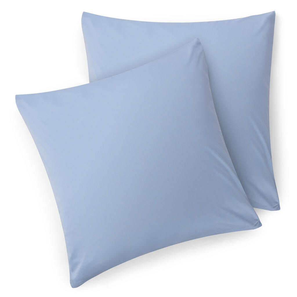 Blumtal POVLAK na polštář Agneta 65/65 cm, sada 2 ks, 100% bavlna, světle modrá