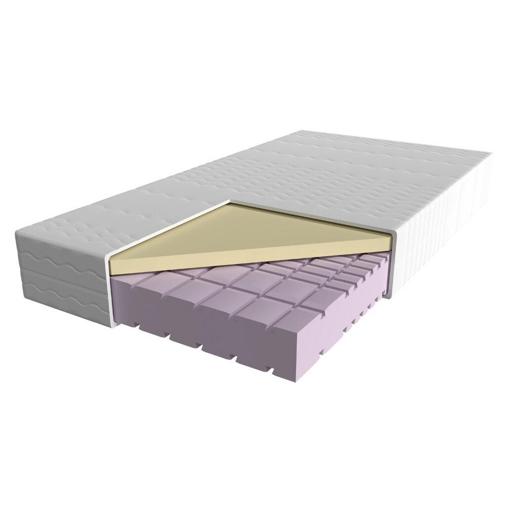 AM Qualitätsmatratzen MATRACE Visco 140/200 cm H2 - výška 23 cm a potah Tencel