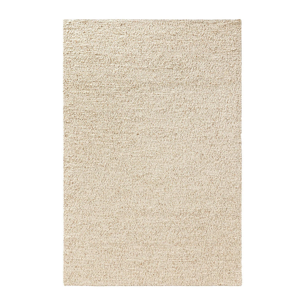 benuta Pure VLNĚNÝ koberec Patch Hnědá 120x170 cm