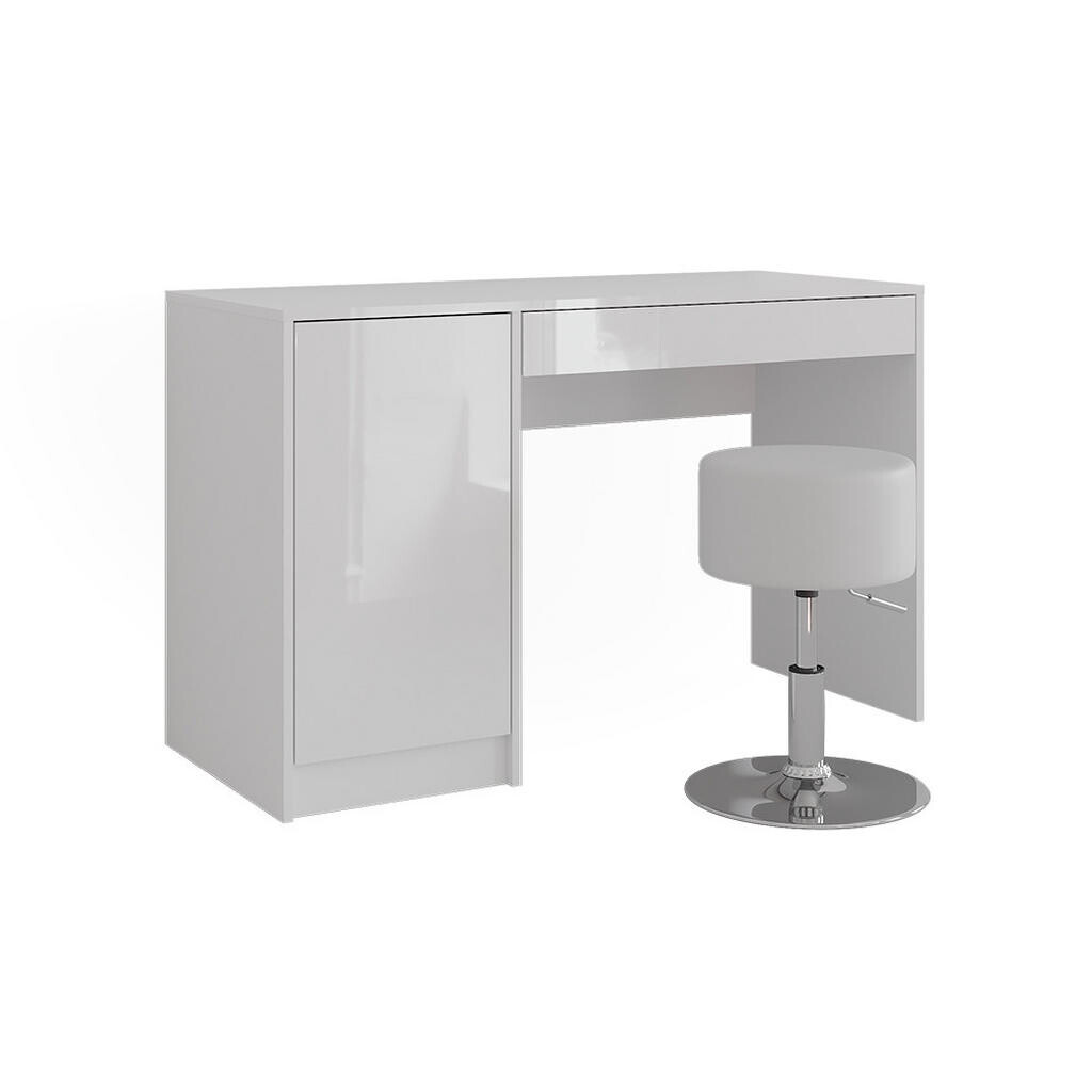 Vicco TOALETNÍ STOLEK Sherry Bílá/bílý vysoký lesk 119.8 cm se stolicí