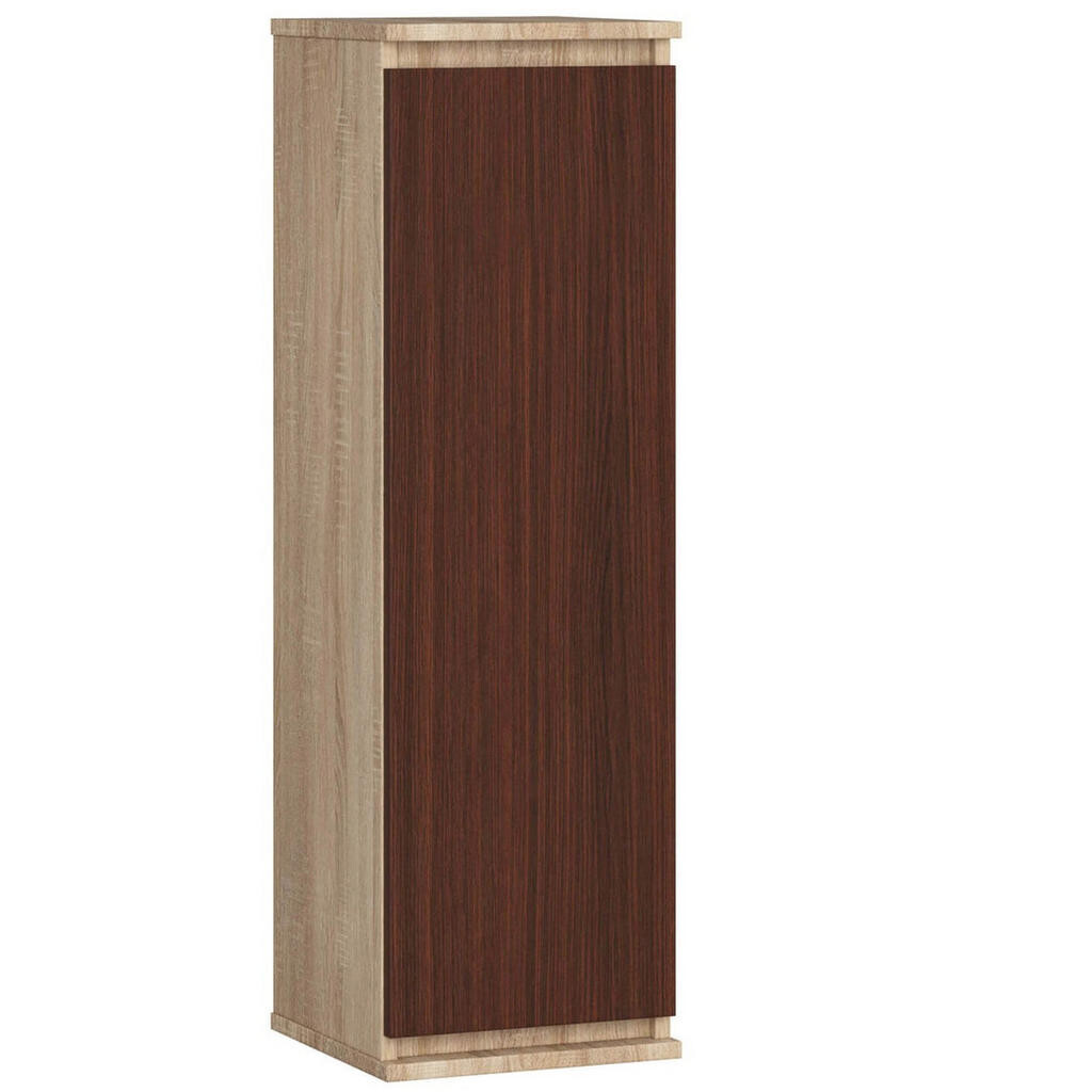 RAUMHIRSCH FURNITURE ZÁVĚSNÁ SKŘÍŇ dub Sonoma, tmavě hnědá 99/30/30