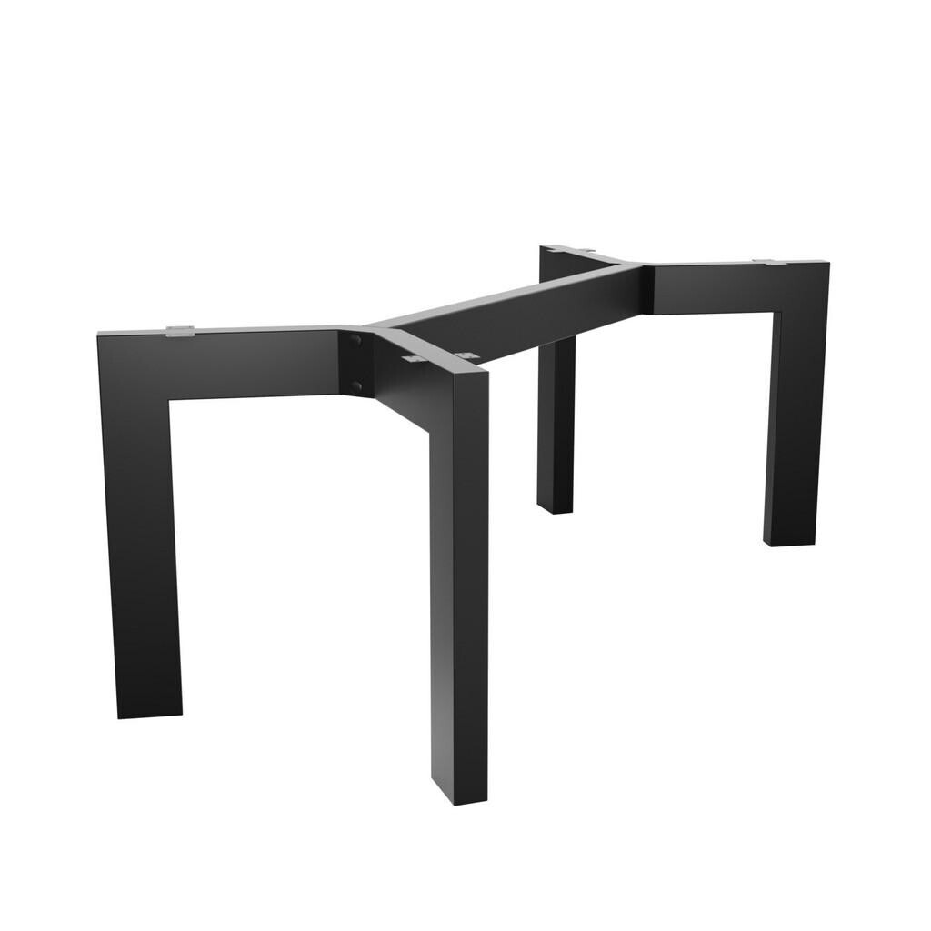 Metalo Pro KOVOVÉ NOHY KE STOLU Barax Extreme černá 140/80/72 cm
