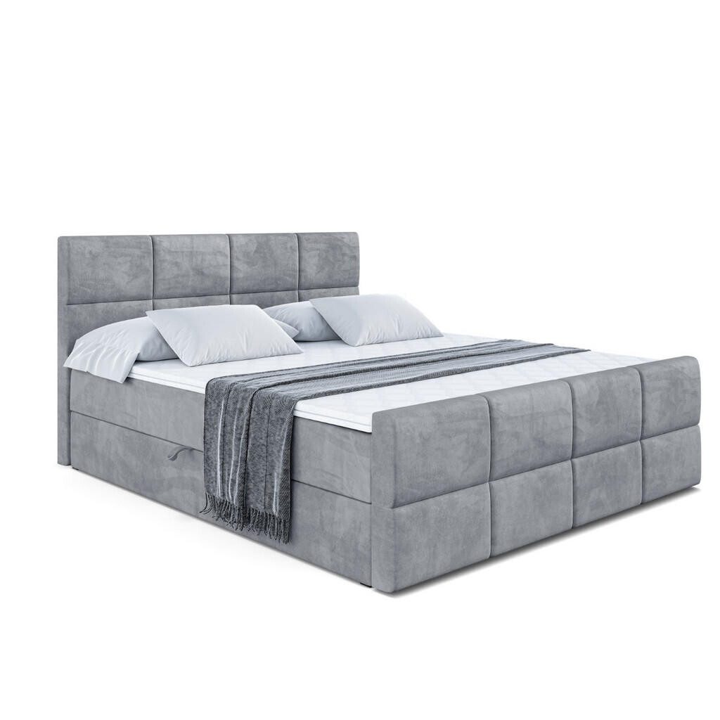 ALTDECOR AMERICKÁ postel ARDENI-Z – 120 × 200 cm – H3 – šedá