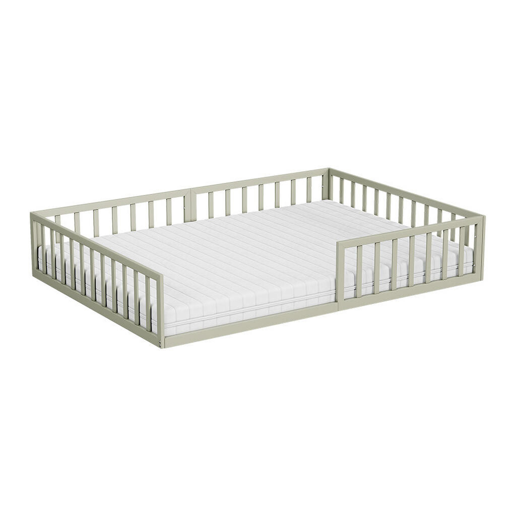 VitaliSpa DĚTSKÁ POSTEL Minno Greige 140x200 s matrací