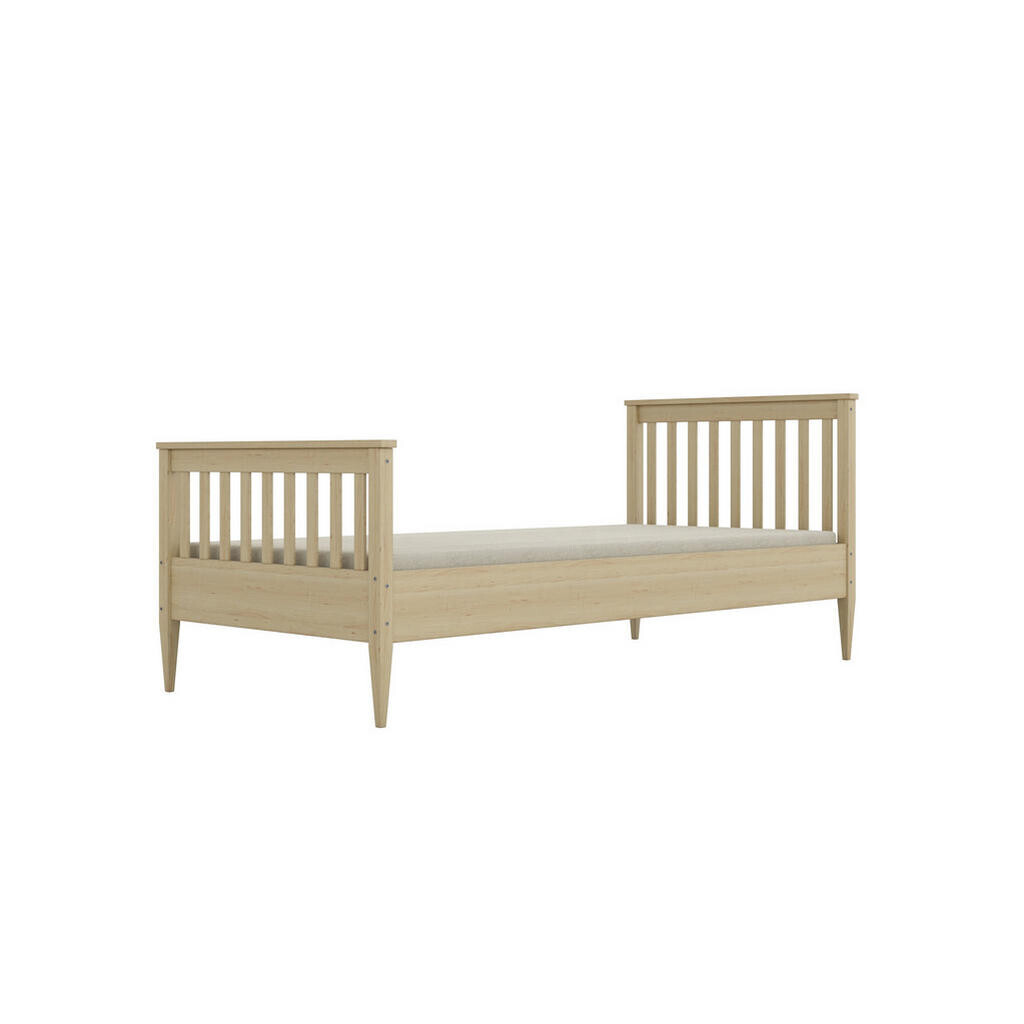 RAUMHIRSCH FURNITURE DĚTSKÁ POSTEL Igns 80/90 -160/180/200 cm s matrací přírodní neošetřená 80/200