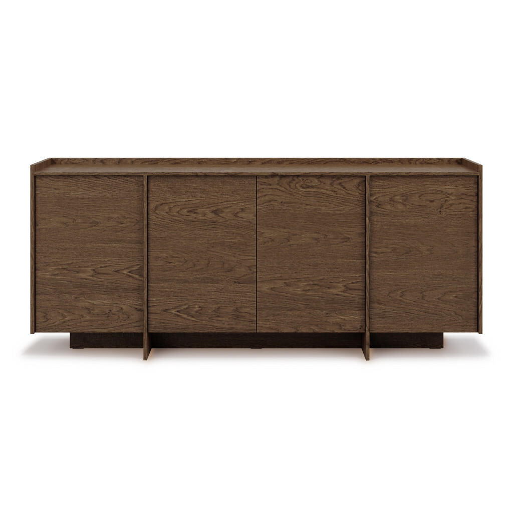 Beautysofa KOMODA Juni se 4 dvířky, 200 cm, dub Baltic Storm