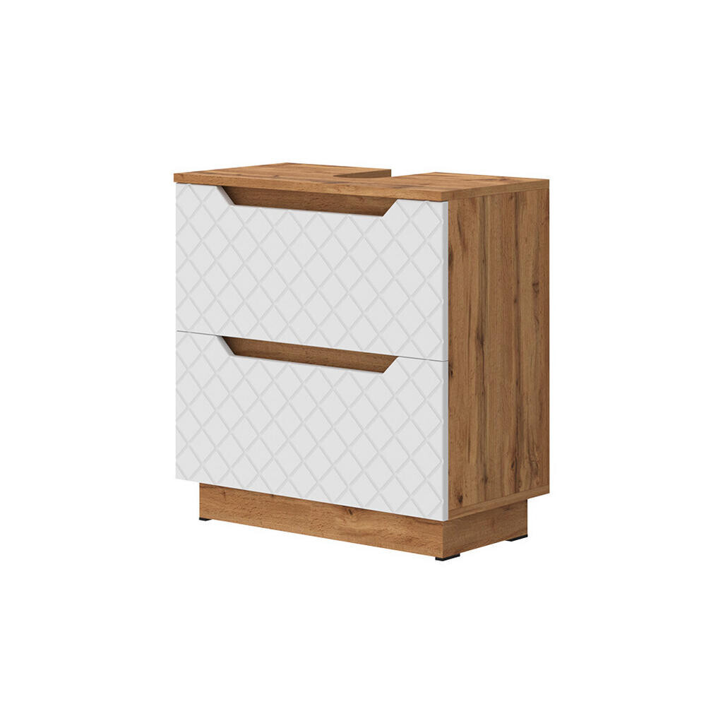 Vicco DOLNÍ SKŘÍŇKA POD DŘEZ Lotta Bílá 59.8 x 62.5 cm se 2 zásuvkami