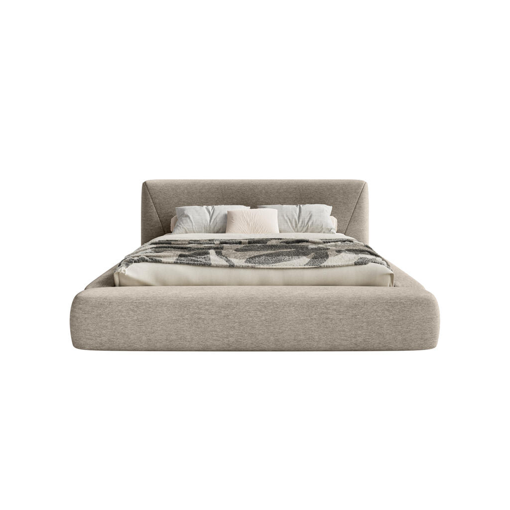 Fedve POLSTRBED Vemmo 120x200 cm, Taupe