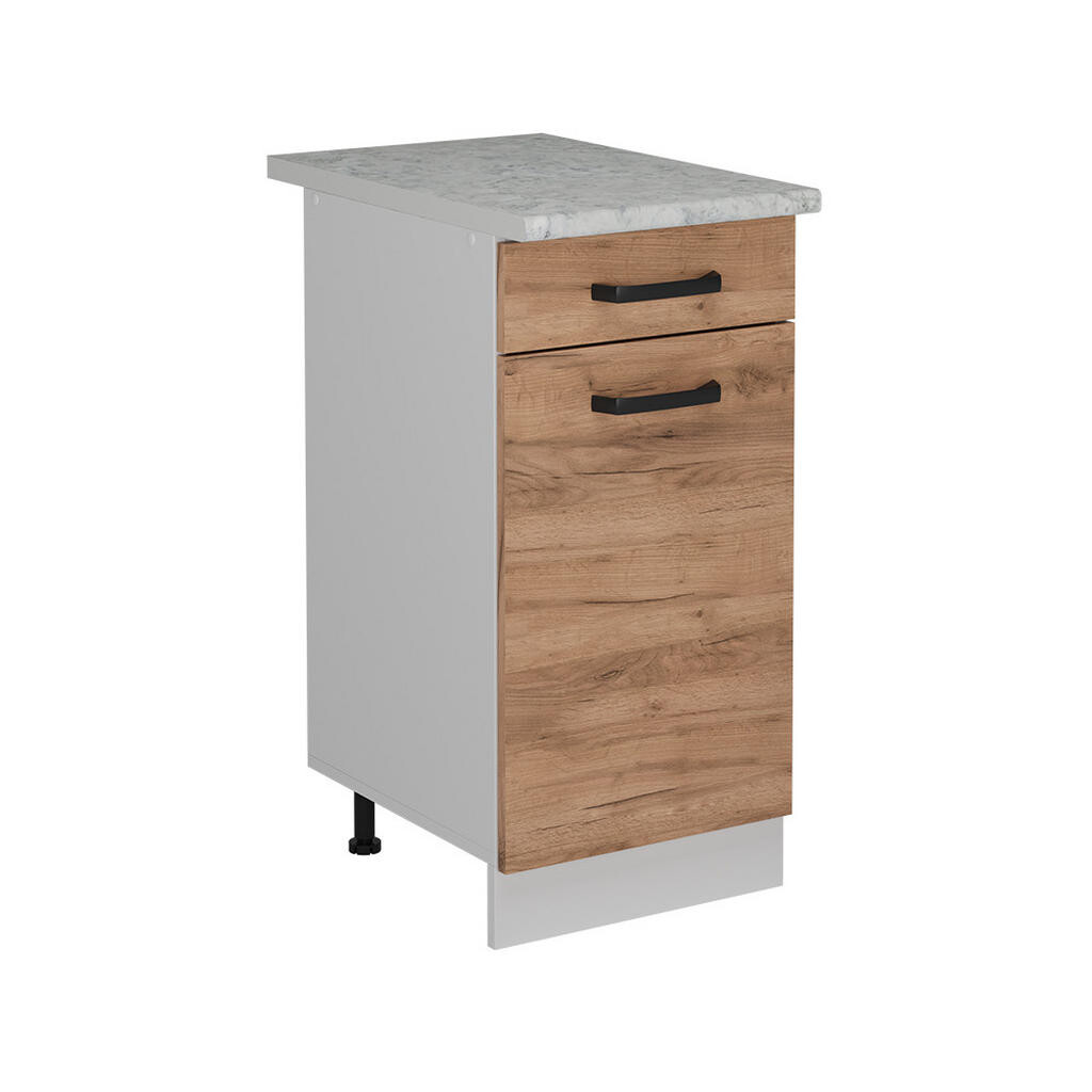 Vicco SPODNÍ SKŘÍŇKA KUCHYŇSKÉ LINKY R-Line Zlatý mocný dub 40 cm PD Mramor