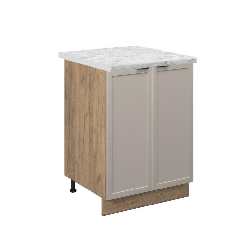 Vicco SPODNÍ SKŘÍŇKA KUCHYŇSKÉ LINKY Fame-Line GreyBeige 60 cm , PD Mramor