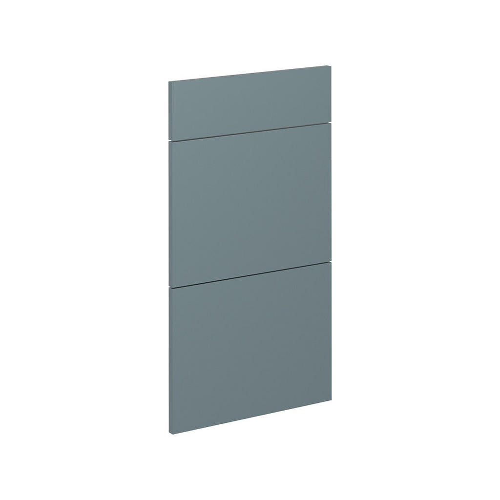 Vicco KUCHYŇSKÁ DVÍŘKA R-Line Modrošedá 39.6 x 70.4 cm nábytková čela pro spodní skříňku se zásuvkami