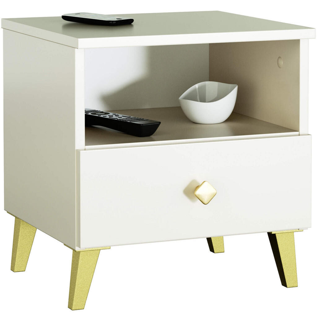 RAUMHIRSCH FURNITURE NOČNÍ STOLEK Kašmír 43/40/37