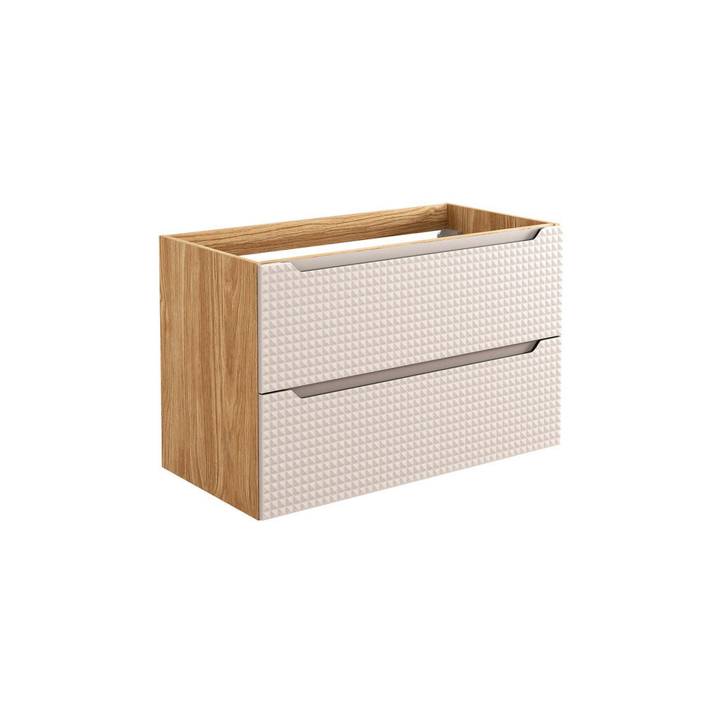 Petits-meubles SKŘÍŇKA POD UMYVADLO 90cm Mallory Béžová a dřevo