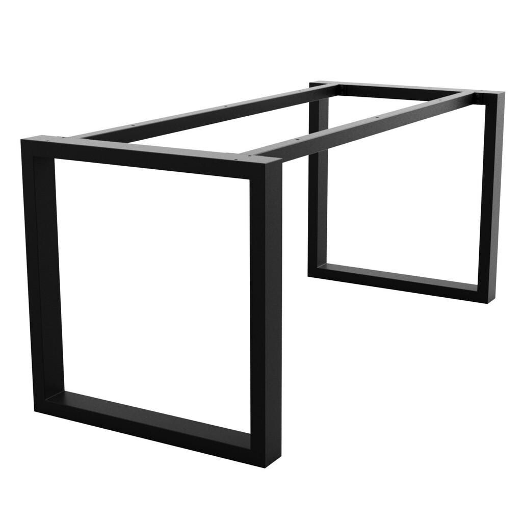 Metalo Pro KOVOVÉ NOHY KE STOLU Eta černá 160/70/72 cm