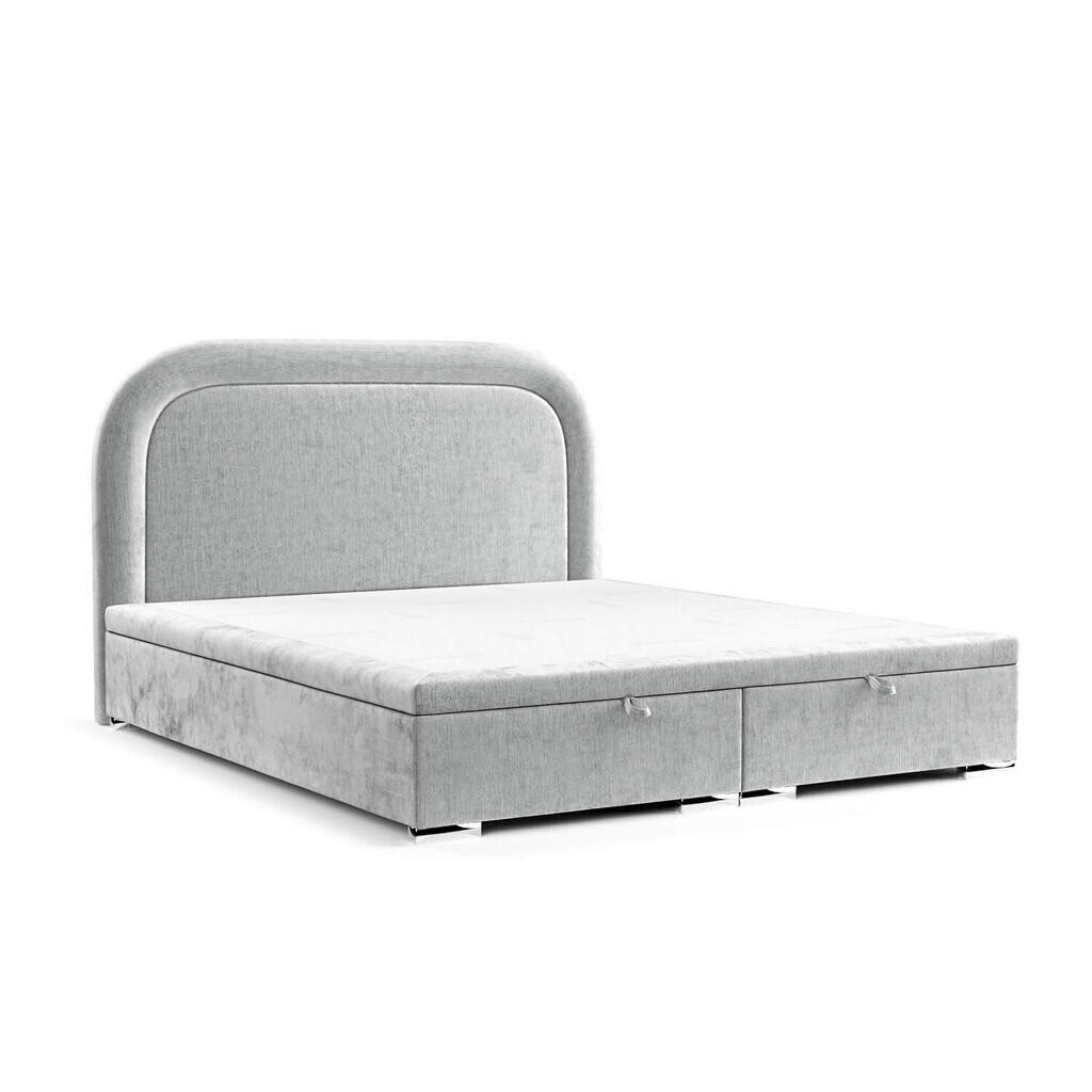AltaBeds ČALOUNĚNÁ postel HARMONY 180/200 Světle šedá