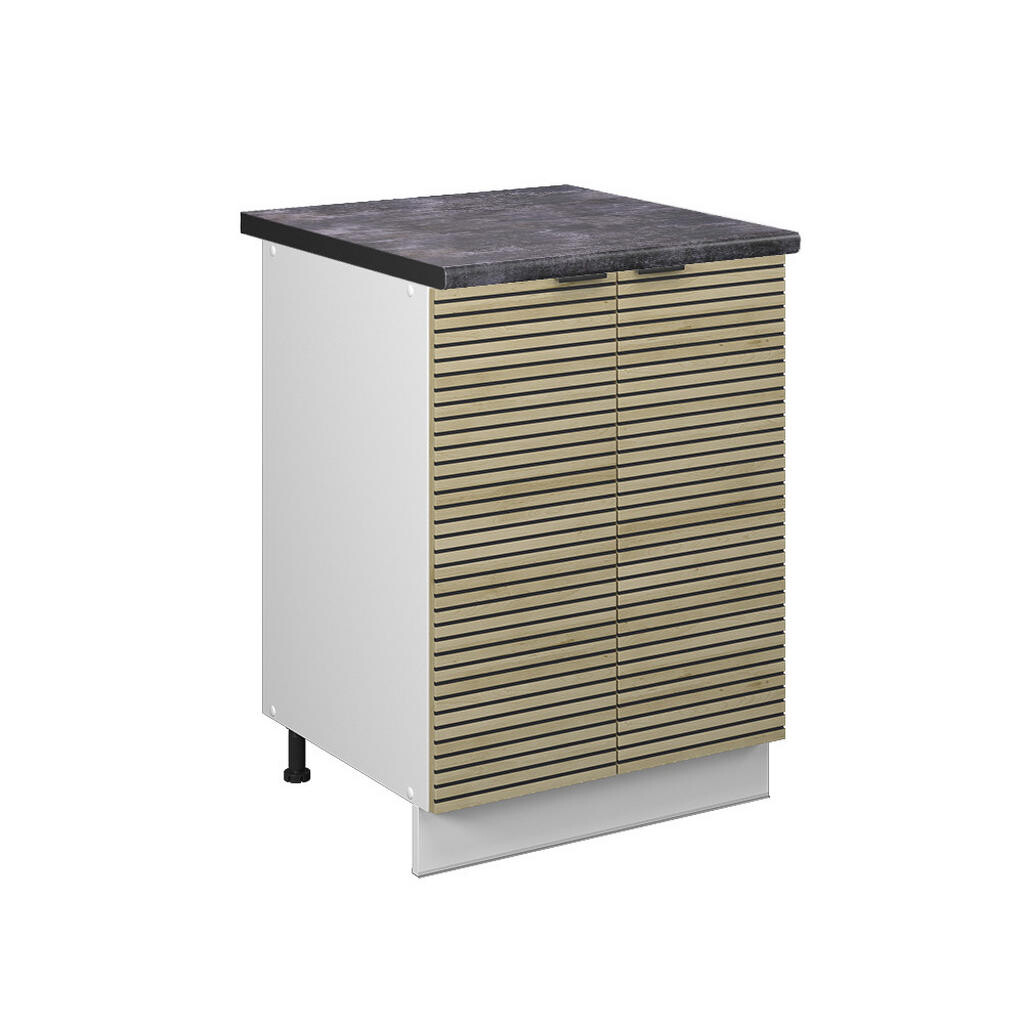 Vicco SPODNÍ SKŘÍŇKA KUCHYŇSKÉ LINKY Fame-Line Dubový panel 60 cm , PD Antracit