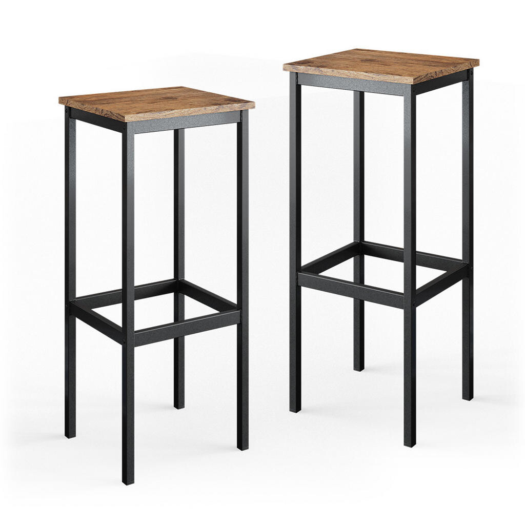 Vicco 2-KS SADA BAROVÝCH STOLŮ Fyrk Rustikální dub 32 x 78 cm 2 díly