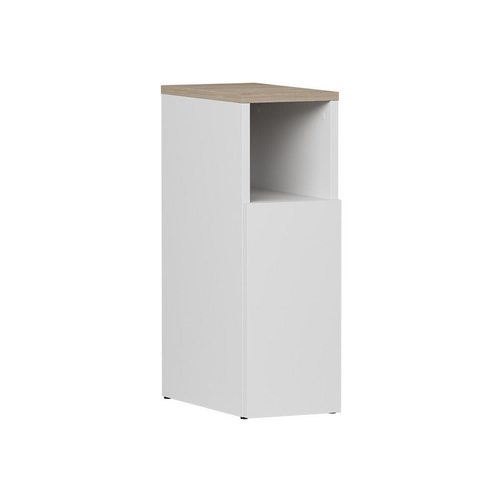 Vicco NOČNÍ STOLEK Enton Bílá/Sonoma 20 x 59.5 cm s 1 dveřmi