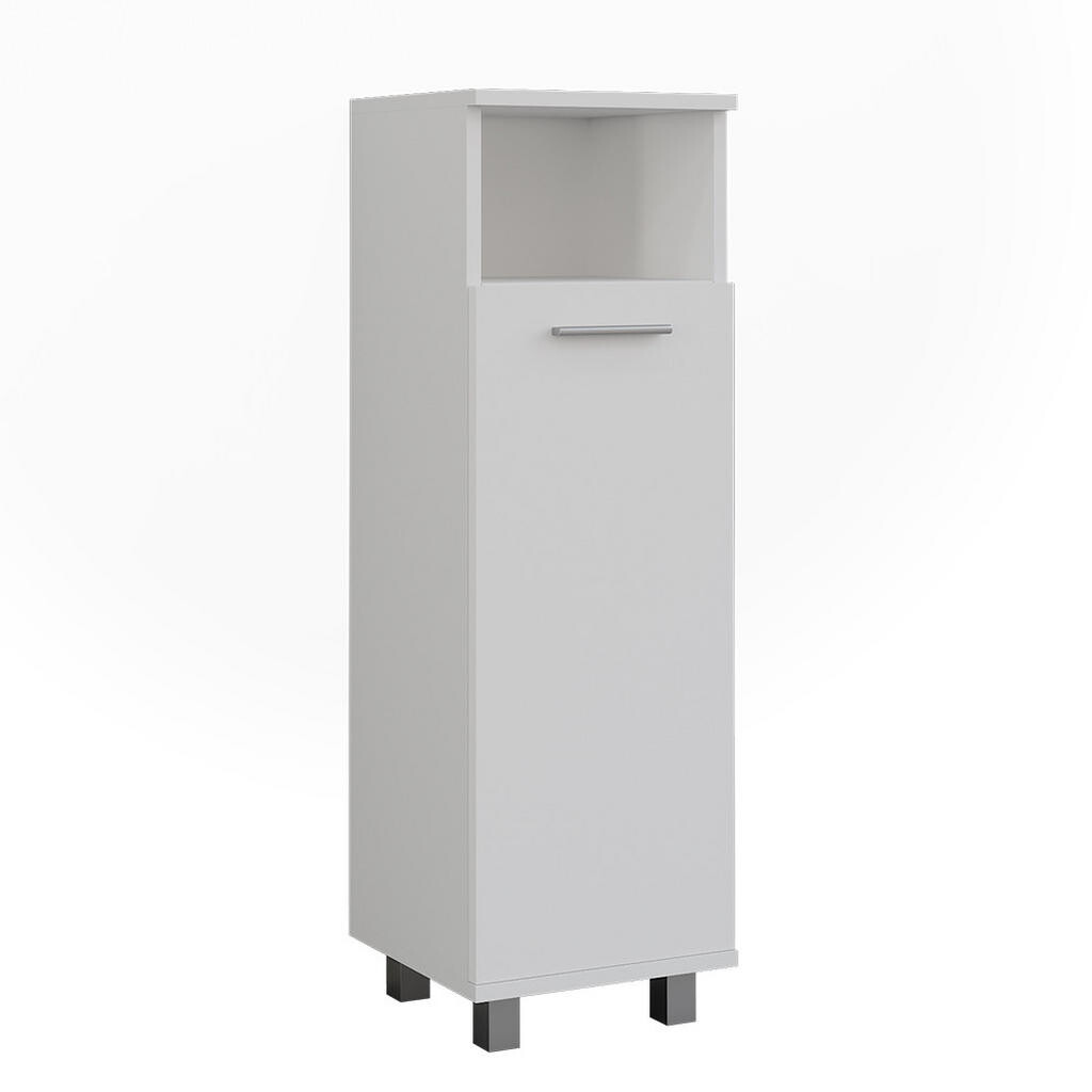 Vicco MIDI SKŘÍŇKA Ilias Bílá 30.2 x 95 cm s dveřmi