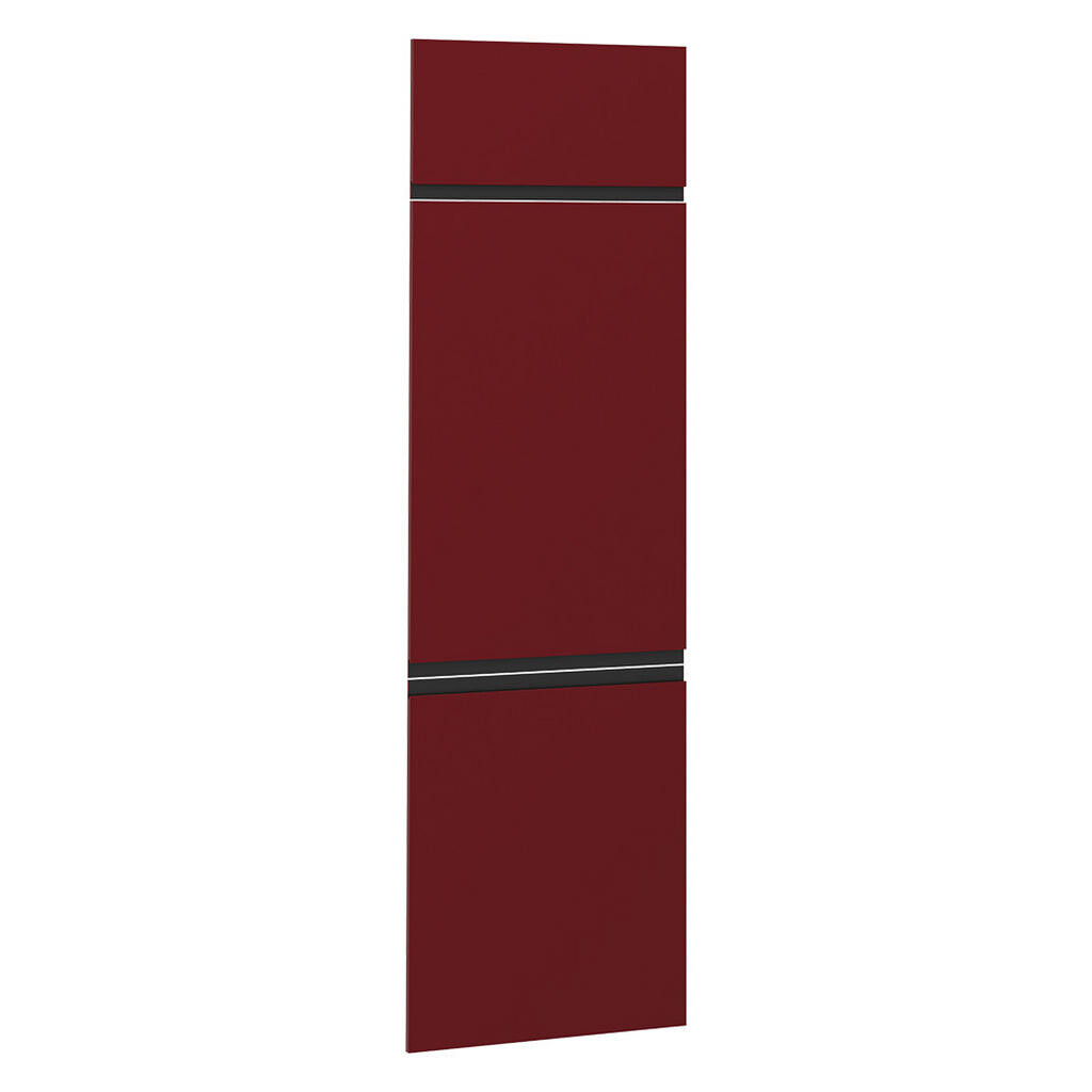 Vicco KUCHYŇSKÁ DVÍŘKA R-Line Červená 59.6 x 196 cm nábytková čela pro skříň k vestavné lednici
