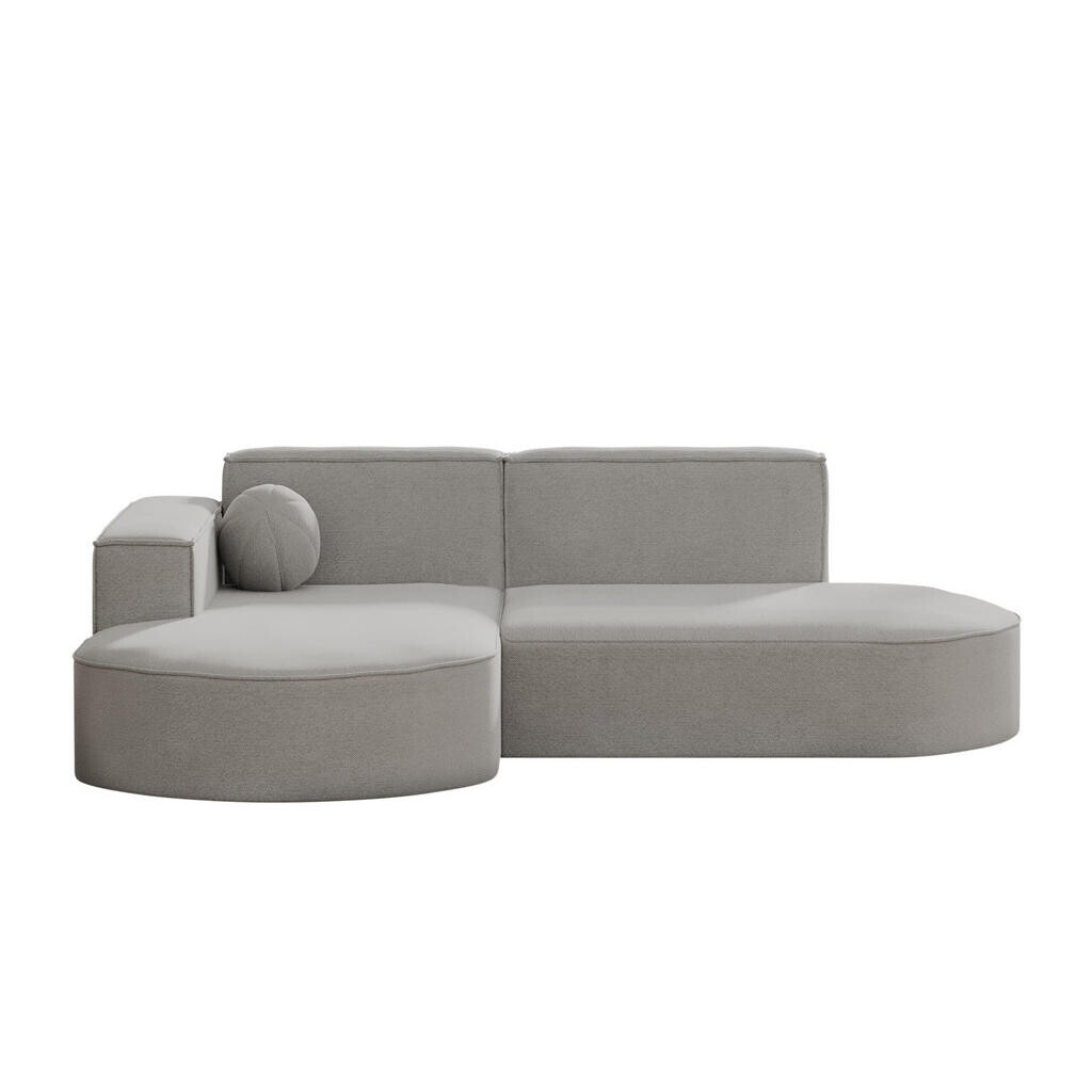 Kaiser Möbel ZAHRADNÍ ROHOVÁ SEDAČKA ve tvaru L designová Modena Studio Patio Světle šedá Levá strana