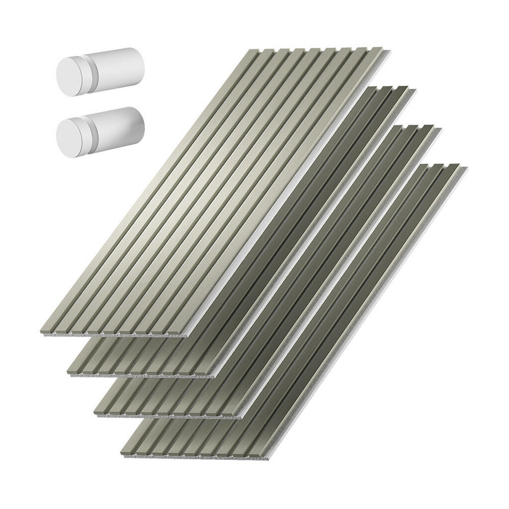 Vicco AKUSTICKÝ PANEL Sonoa, Šalvějově zelená/Bílá, Sada 4 kusů