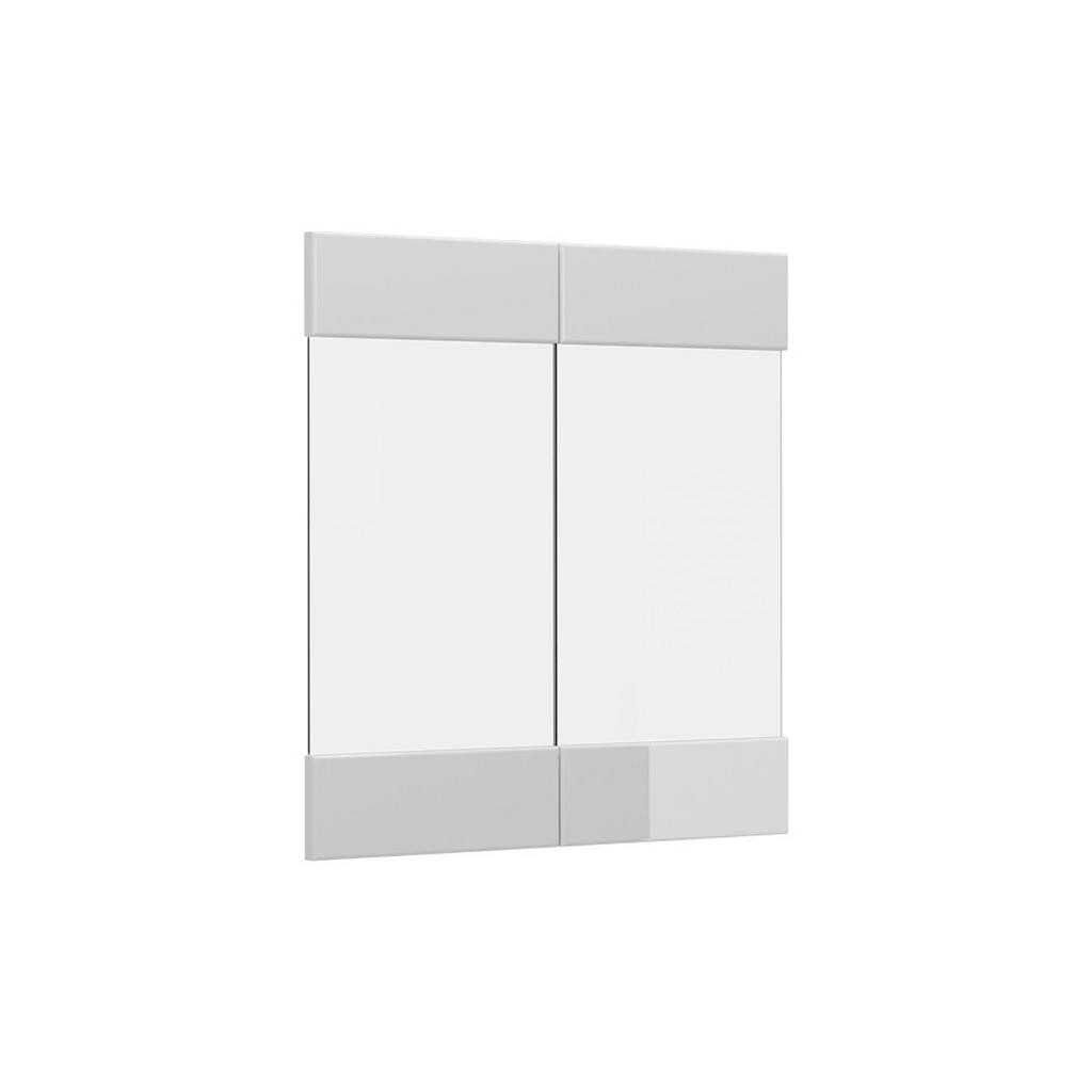 Vicco KUCHYŇSKÁ DVÍŘKA R-Line Bílá vysoký lesk 59.2 x 59 cm nábytková čela pro závěsnou vitrínu