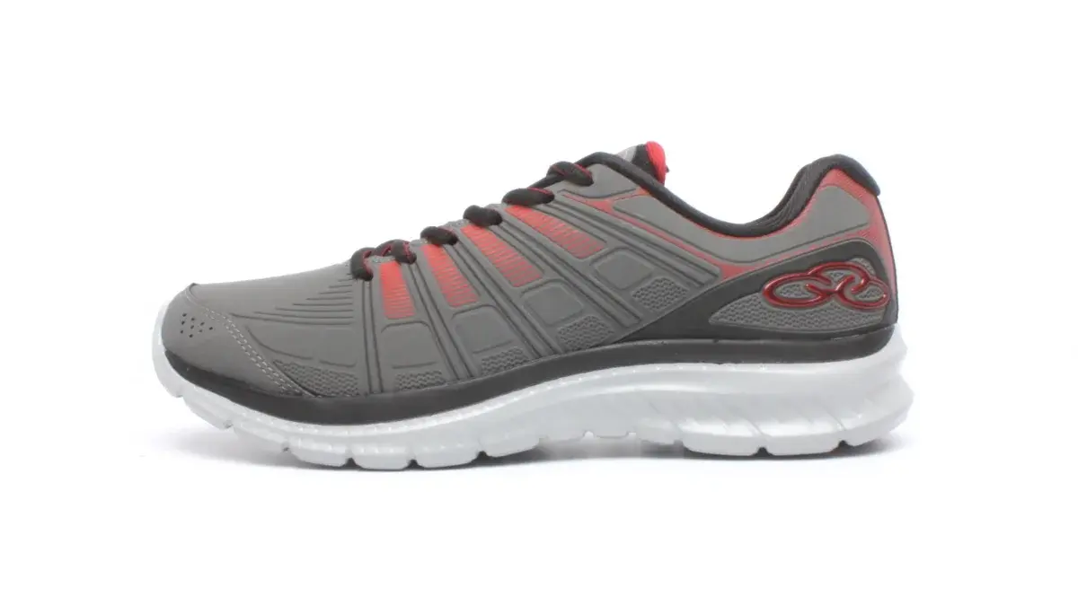 Olympikus pánská sportovní obuv Vetor Lead/Red 41 822-21/41