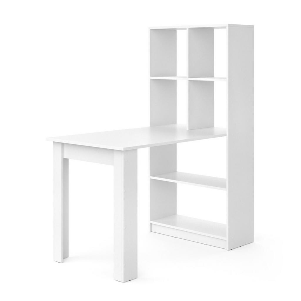 Vicco JÍDELNÍ STŮL Gael Bílá 70 x 122 cm se 6 přihrádkami