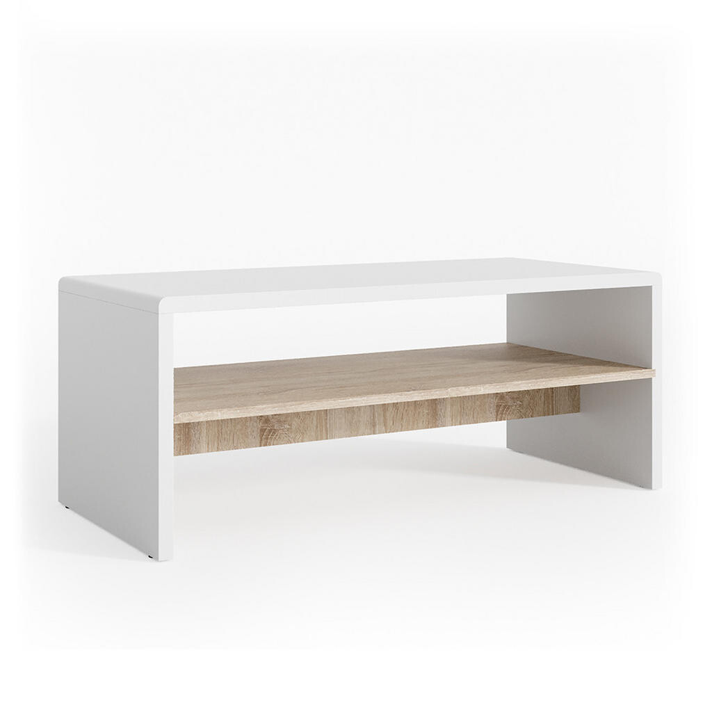 Vicco KONFERENČNÍ STŮL Bílá/Sonoma 99.6 x 39.8 cm