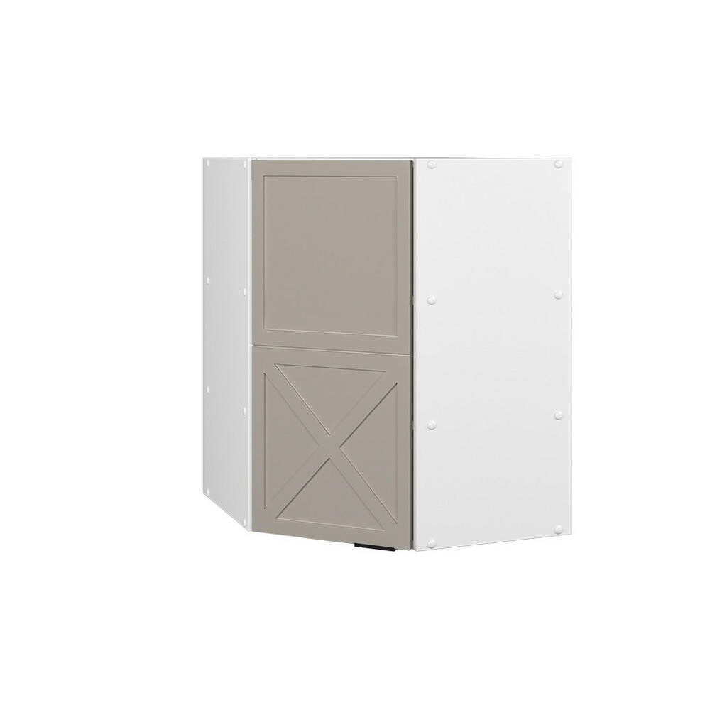 Vicco ROHOVÝ VĚŠÁK NA STĚNU Fame-Line GreyBeige 57 cm
