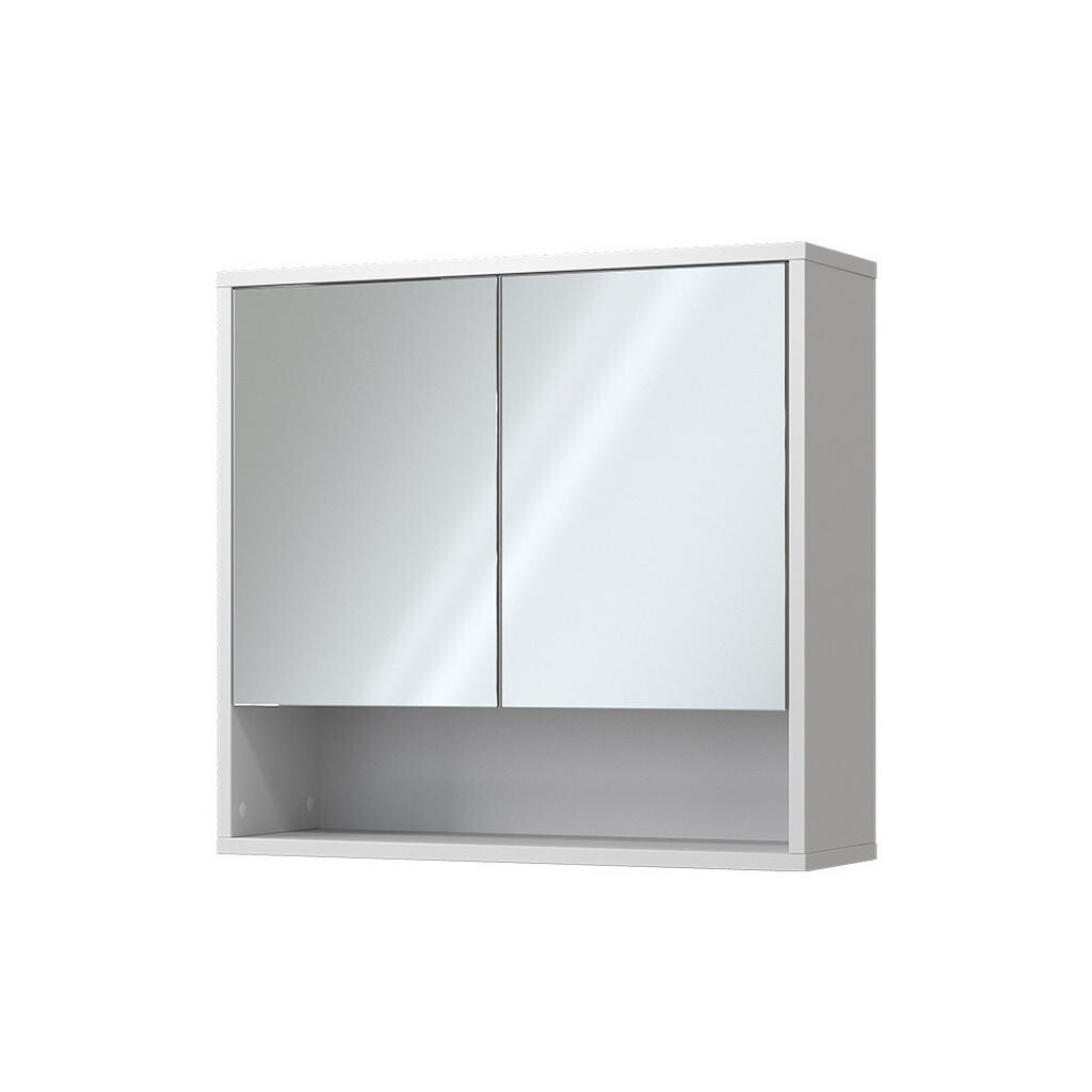 Vicco KOUPELNOVÁ ZRCADLOVÁ SKŘÍŇKA Eliza Bílá 70 x 65 cm se 2 dveřmi